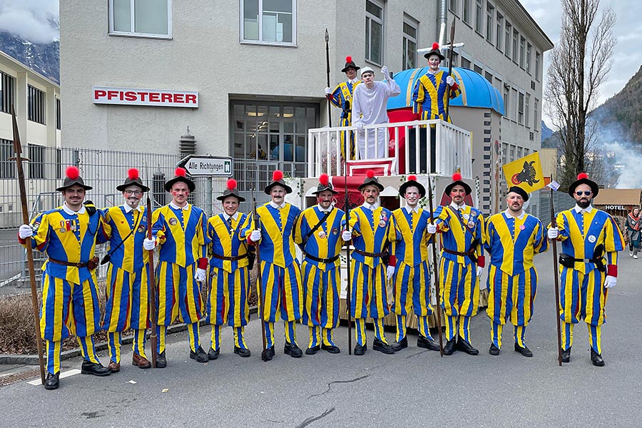 Fasnachtsgruppe «Nächstenliebe Altdorf», Katzenmusikgesellschaft Altdorf/Uri.