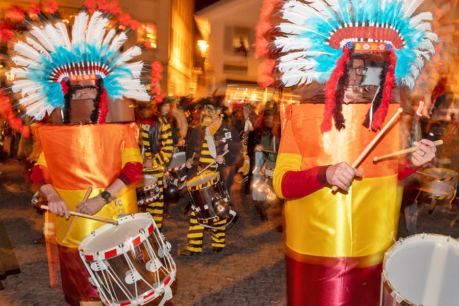 Fasnachtsgruppe «Miär / Steff und Pfigger», Katzenmusikgesellschaft Altdorf/Uri.
