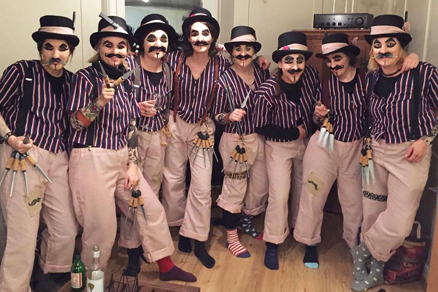 Fasnachtsgruppe ohne Namen, Katzenmusikgesellschaft Altdorf/Uri.