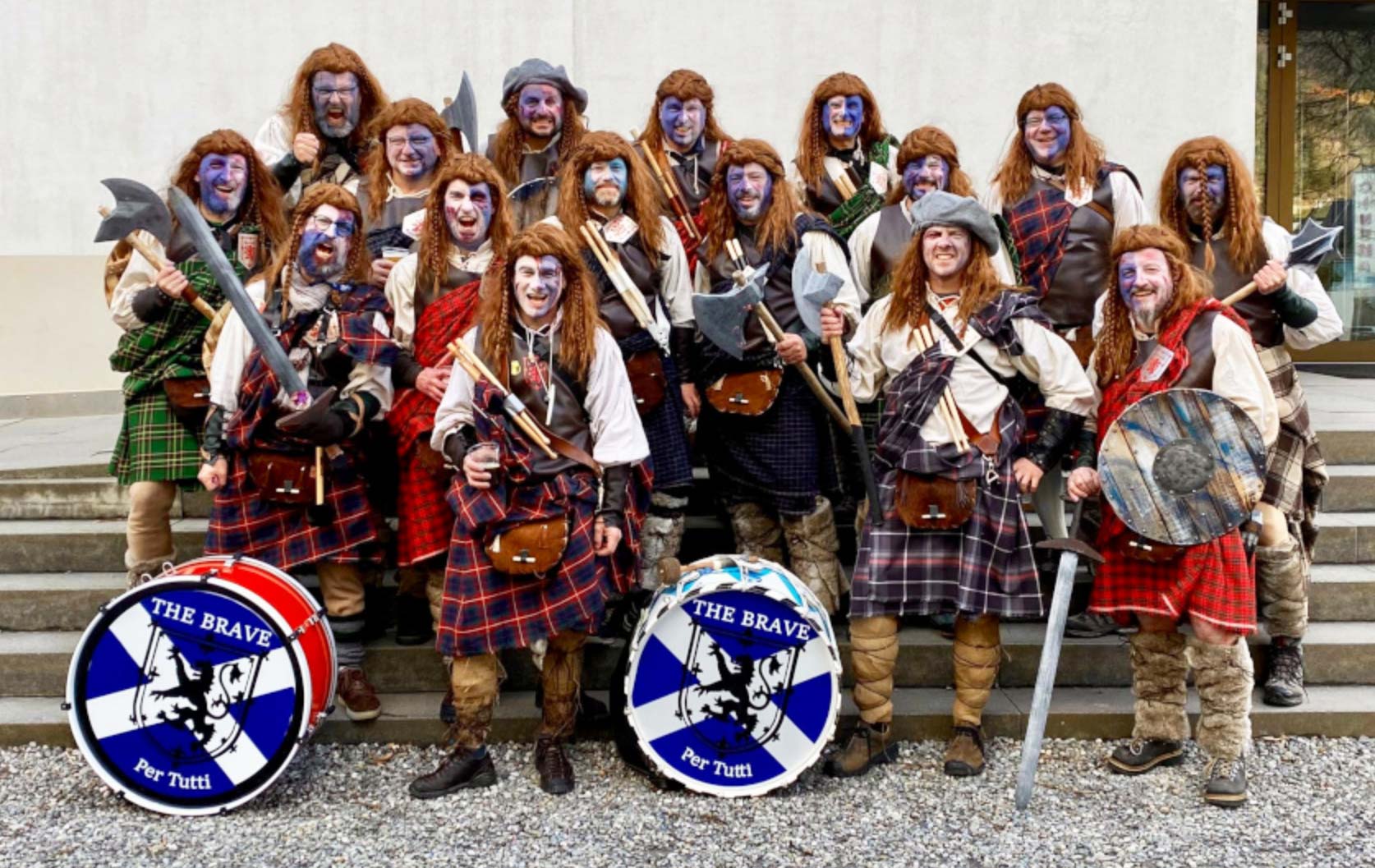 Fasnachtsgruppe «Per Tutti», Katzenmusikgesellschaft Altdorf/Uri.